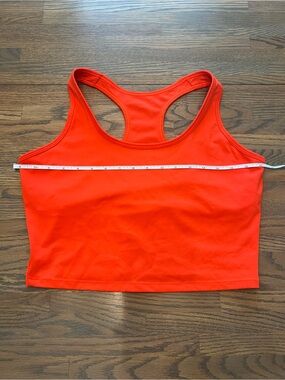 GAP bright orange Racerback Sports Crop